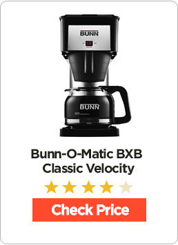 Best Bunn Coffee Makers Top Ing 2018 Bunn Bxb Velocity Brew 10 Cup Home Coffee Brewer